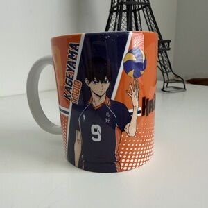 Kageyama Tobio Orange and White Mug